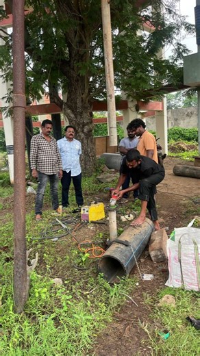 II Butterfly two valves fixing process II Water filling unit II