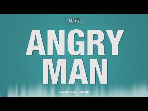 Angry SOUND EFFECT - Angry Man SOUNDS Grunting Male Voice SFX Grummeln Fluchen Murren