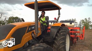 Ghana's tractor girl