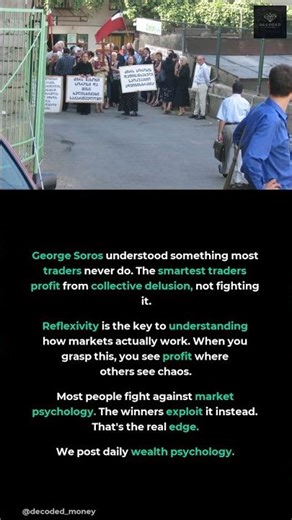 George Soros understood something most traders never do.