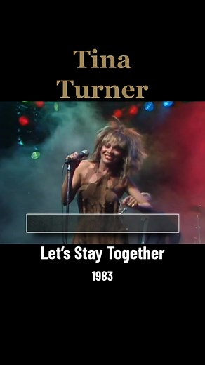 Tina Turner Performing 'Let's Stay Together' on The Tube (1983)