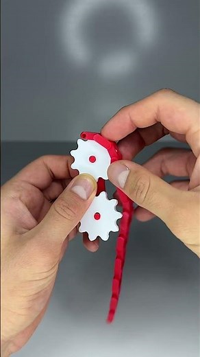3D Printed Gear Chain Fidget
