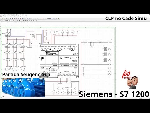 #03 Clp no Cade Simu / Partida Sequenciada / Clp Siemens S7 1200
