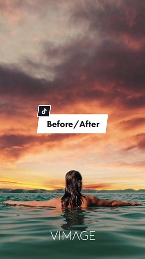 Before - After with VIMAGE!❤️‍🔥👀Download the app from your app store!#vimage #vimageapp #beforeafter #creativeapp #fyp #foryou #fy