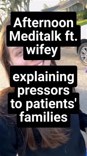 Mahmoud Ibrahim MD | ICU Education on Instagram: "Wifey @ivanaibrahim.v (who is a brilliant cardiologist physician 🫀) is BACK by popular demand. Today we tackle explaining vasopressors to patients and their families. 💭What’s your take? Follow for more ICU made simple :) #criticalcare #icu #meded"