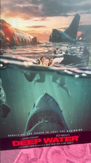 Deep Water 3D Movie Poster Swimming Into Movie Theaters in May 2026