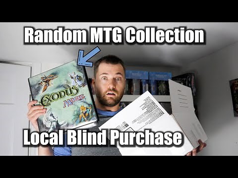 Random Magic The Gathering Collection! Random Buy from a local seller with an old Exodus Binder!