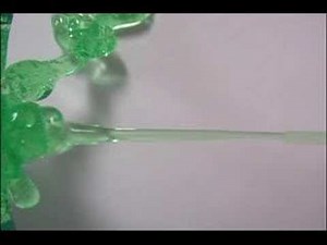 Visco-Elastic Fluid in Microgravity