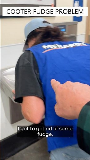 Cooter stops at Menards to get rid of some fudge #funny #skits #laughoutloud #whatssofunny