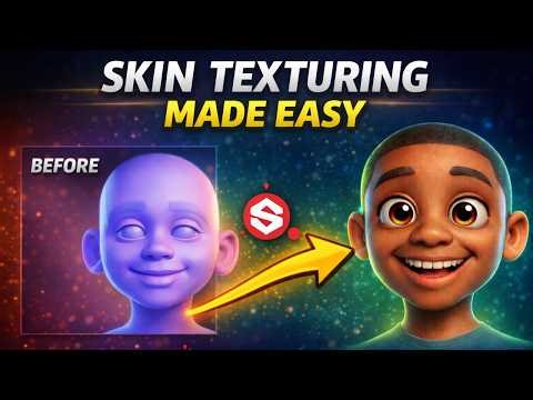Skin Texturing Made Easy! (Substance Painter Workflow)