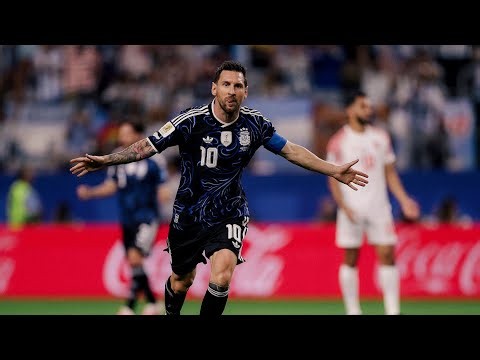 Lionel Messi Stunning Free Kick Goal vs Jordan | Argentina 3-1 | FIFA World Cup 2026 Highlights