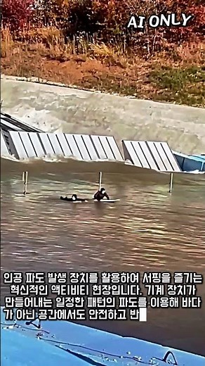 바다 없이 서핑하는 방법: 인공 파도 생성 시스템 분석 #worker #process #engineering #wavepool #training