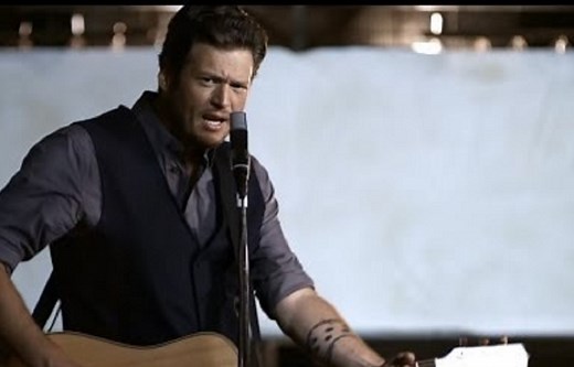 Blake Shelton God Gave Me You (music video and lyrics)