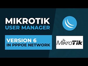 Mikrotik User Manager - User Manager Version 6 in PPPoE Network | Mikrotik Configuration Tutorial