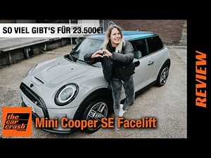 Mini Cooper SE Facelift (2021) So viel Elektroauto gibt's für 23.500€! Fahrbericht | Review | Test