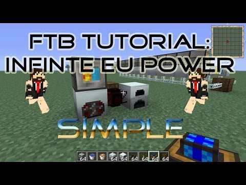 FTB Tutorial: Unlimited Power, Sustainable EU Generator, IC2 & Thermal Exspansion