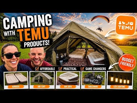Can You Go Camping In Style With Temu Products?