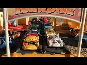 Cars 2 - Radiator Springs Grand Prix Full Race (Stop Motion Recreation)