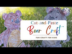 Bear Cut-and-Paste Craft (With FREE Template)