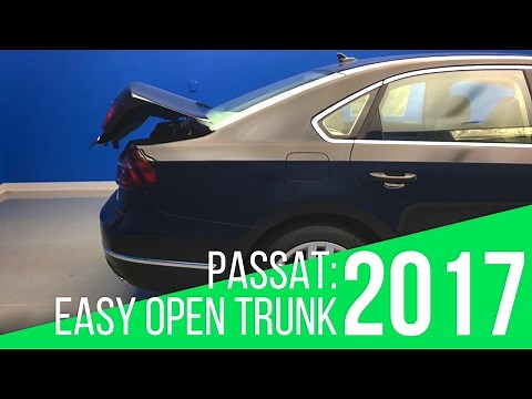 2017 Volkswagen Passat: Easy Open Trunk