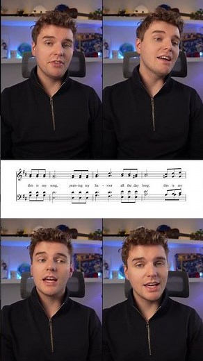 Blessed Assurance - Virtual Choir (with sheet music)