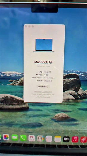 MACBOOK AIR M4 SLIGHTLY USED AVAILABLE NOW #apple #macbookair #used #pakistan #