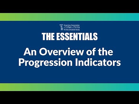 Progression Indicators and CBE: An Overview