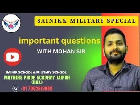#sainikschool and #rms maths classes by mohan sir