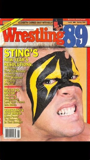 Wrestling 89 Magazine Spring 1989 #wrestling #prowrestling #wwe #aew #sting #romanreigns #johncena