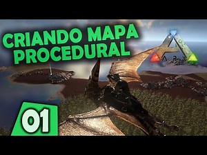 ARK Survival Evolved - Tutorial Como Criar Mapa Procedural / Randon - PT BR