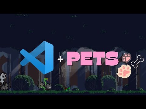 como instalar e configurar a extensão pets no vscode