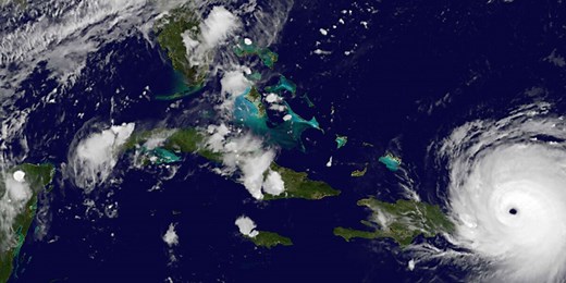 L'ouragan Irma crée des dégâts importants aux Antilles