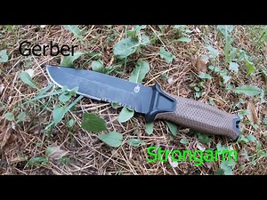 Gerber Strongarm Fixed Blade, a Tactical Bushcraft Knife