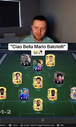 Delvey turns Italian — “Ciao Bella Mario Balotelli”