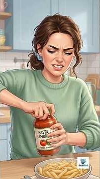 How to Open a Tight Jar Lid Fast 🫙 Easy Stuck Jar Hack