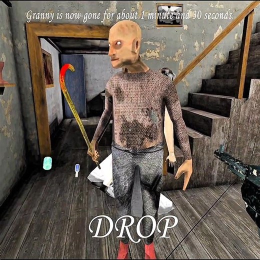 granny grandpa vs revolver in granny chapter 1 gameplay 😆| #granny #gaming #gameplay #games