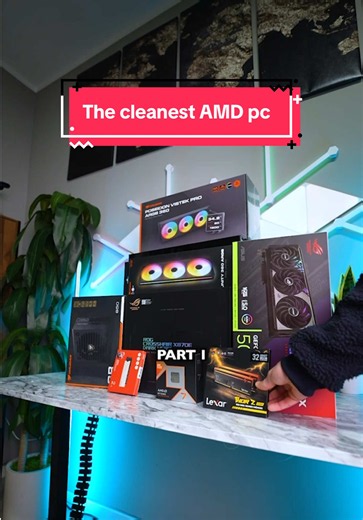 Part 2 coming soon! 🔥#gaming #pc #tech #asus #amd | building a gaming pc