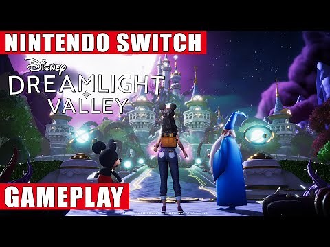 Disney Dreamlight Valley Nintendo Switch Gameplay