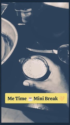 5 mins me time ☕💛 | mini break vibes #shorts #tamil