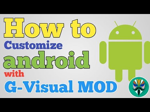 How to Customise android visuals with G-Visual mod... Magisk Tutorials