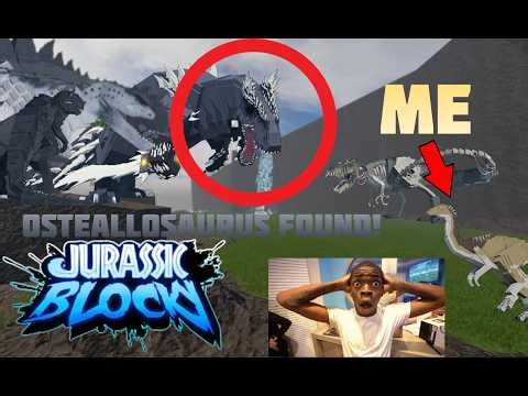 Jurassic Blocky Osteallosaurus finally found!