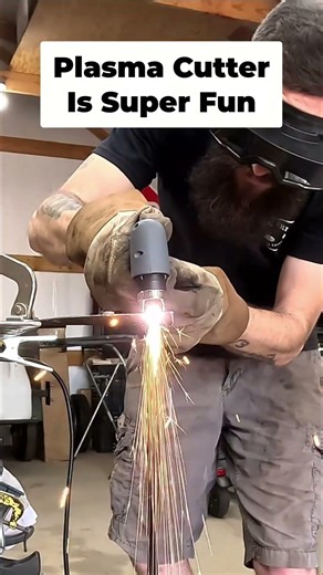 I Didn't Know Plasma Cutters Were This Satisfying #welding #asmr