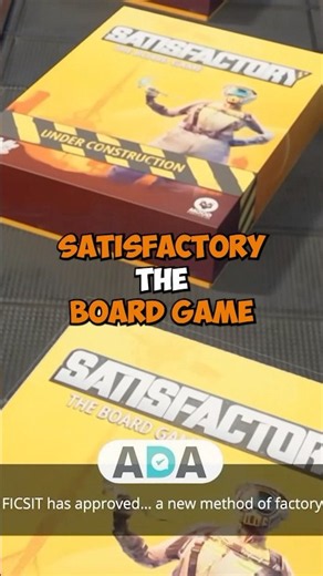 SATISFACTORY the BOARD GAME has been ANNOUNCED