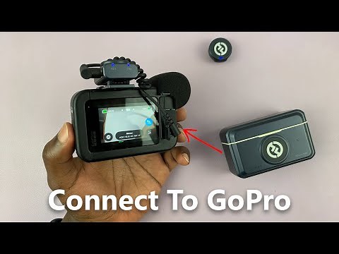 How To Connect Hollyland Lark M2 Wireless Microphone To GoPro