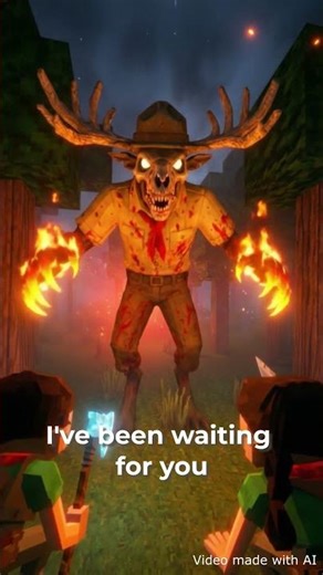 I’ve been waiting for you… 🏕️🦌🌒#99nightintheforest #99nights #quest3 #quest3s #vrgames #vr #gaming