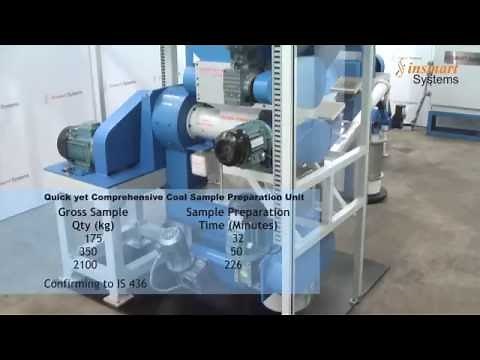 Insmart Systems Fully Automated Coal Sample Preparation Unit
