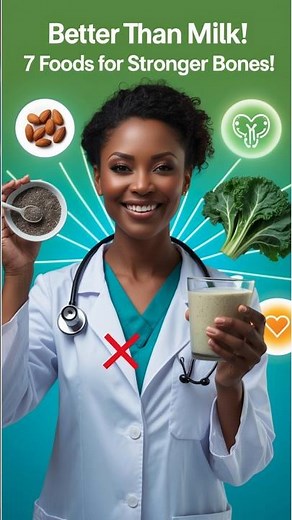 7 Foods Richer in Calcium than Milk! Boost Bone Health Naturally