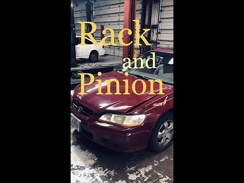 How to Change a Rack and Pinion on a 2001 Honda Accord
