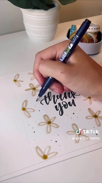 Flower Themed Thank You Cards Ideas