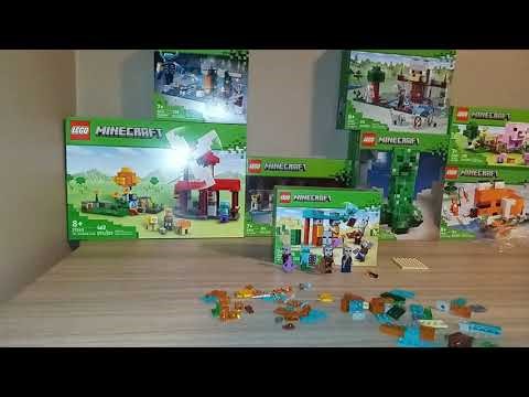 Lego, Minecraft, (The Illager Desert Patrol).